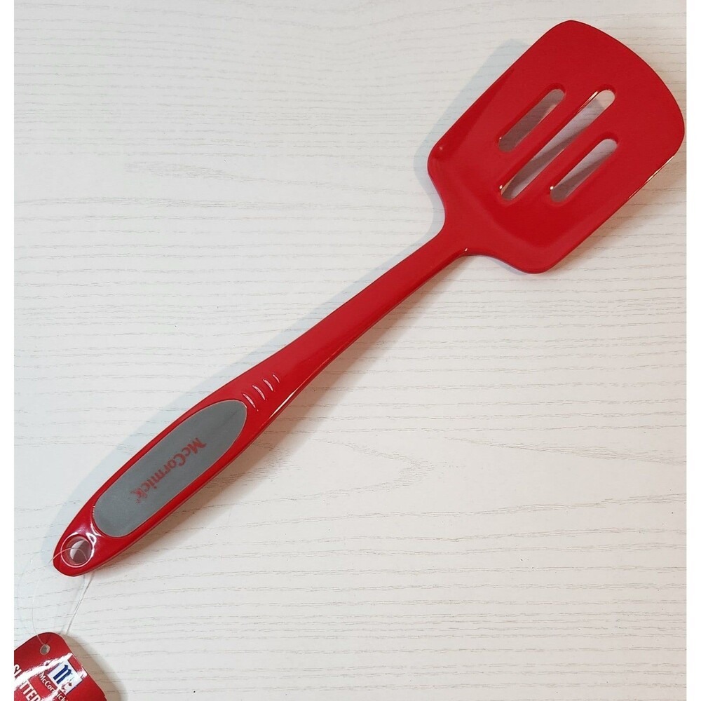 McCormick  kitchen utensils ,slotted Turner  color red